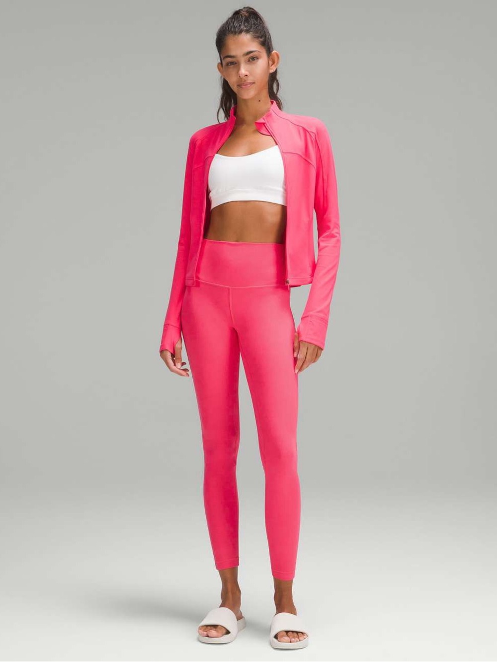 200. Lululemon Align Double Align High-Rise Pant 28" Lip Gloss pink size 10 EUC